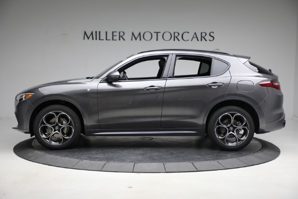 New 2023 Alfa Romeo Stelvio Ti for sale $55,980 at Alfa Romeo of Greenwich in Greenwich CT 06830 3
