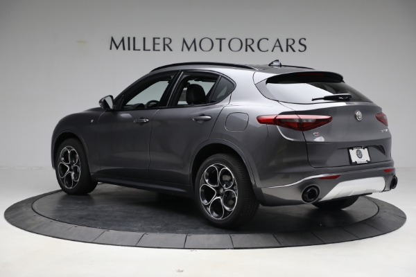 New 2023 Alfa Romeo Stelvio Ti for sale $55,980 at Alfa Romeo of Greenwich in Greenwich CT 06830 5