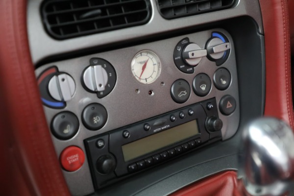 Used 2003 Aston Martin DB7 AR1 ZAGATO for sale Call for price at Alfa Romeo of Greenwich in Greenwich CT 06830 20