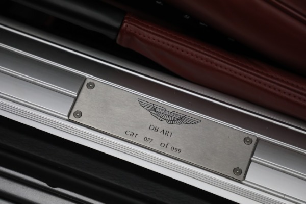 Used 2003 Aston Martin DB7 AR1 ZAGATO for sale Call for price at Alfa Romeo of Greenwich in Greenwich CT 06830 22