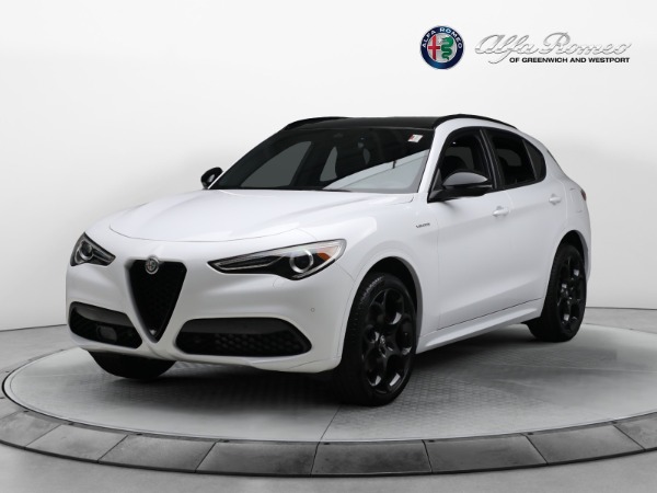 New 2023 Alfa Romeo Stelvio Veloce for sale $54,349 at Alfa Romeo of Greenwich in Greenwich CT 06830 1