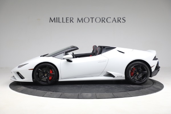 Used 2021 Lamborghini Huracan LP 610-2 EVO Spyder for sale Sold at Alfa Romeo of Greenwich in Greenwich CT 06830 3