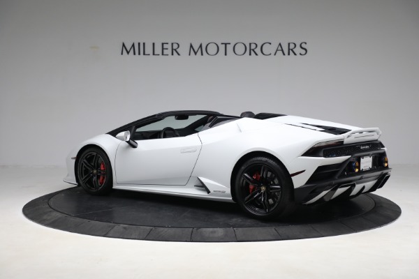 Used 2021 Lamborghini Huracan LP 610-2 EVO Spyder for sale Sold at Alfa Romeo of Greenwich in Greenwich CT 06830 4