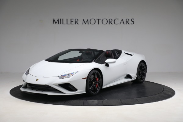 Used 2021 Lamborghini Huracan LP 610-2 EVO Spyder for sale $289,900 at Alfa Romeo of Greenwich in Greenwich CT 06830 1
