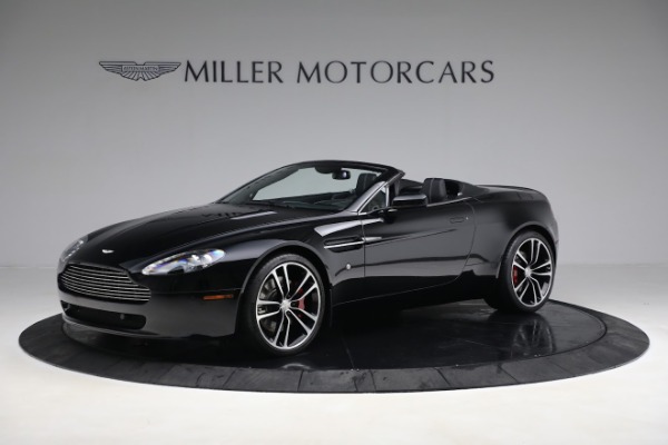 Used 2009 Aston Martin V8 Vantage Roadster for sale Sold at Alfa Romeo of Greenwich in Greenwich CT 06830 1