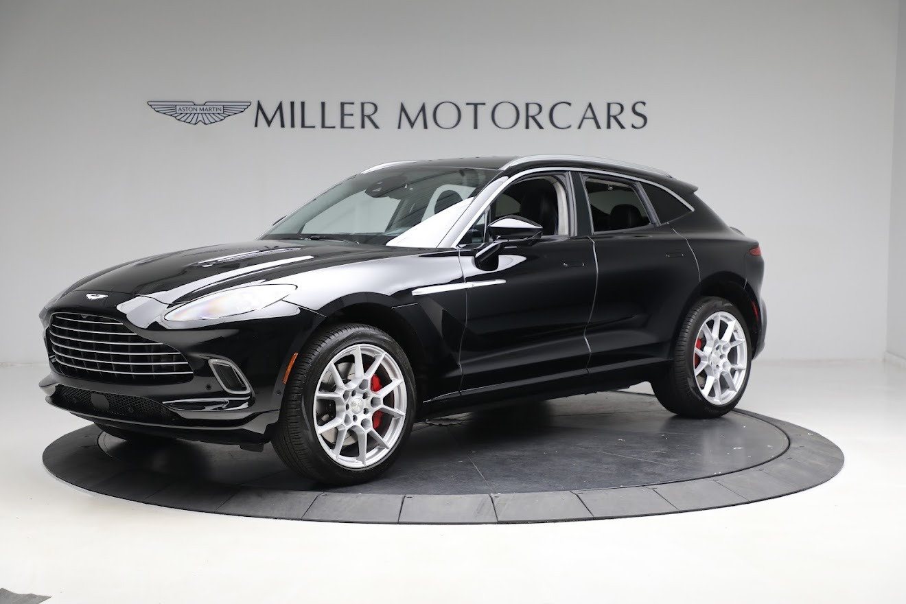 Used 2021 Aston Martin DBX for sale Sold at Alfa Romeo of Greenwich in Greenwich CT 06830 1