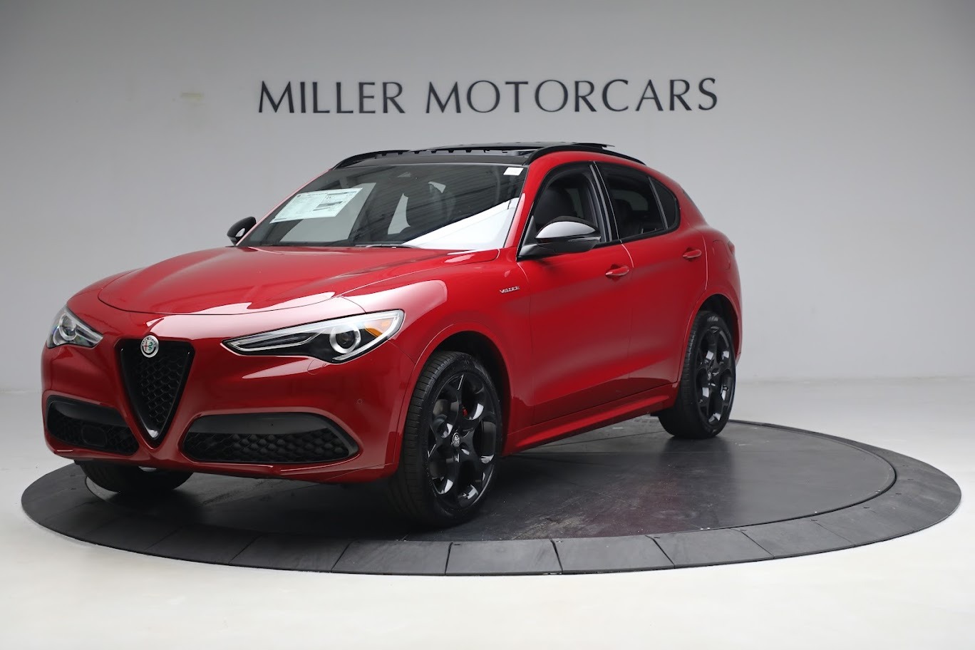 New 2023 Alfa Romeo Stelvio Veloce for sale $54,845 at Alfa Romeo of Greenwich in Greenwich CT 06830 1