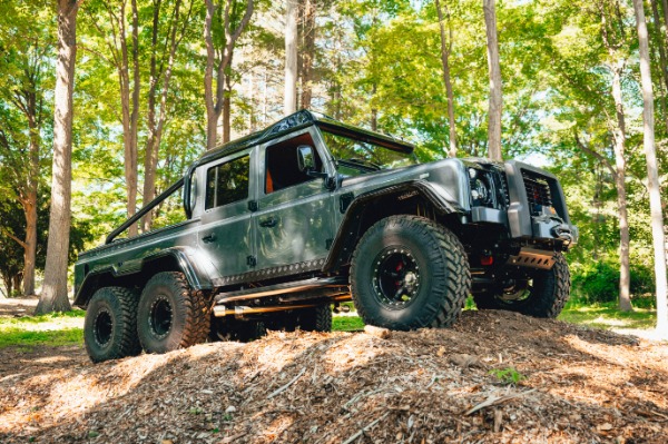 Used 1983 Land Rover Defender 110 Double Cab 6x6 Edition for sale $399,900 at Alfa Romeo of Greenwich in Greenwich CT 06830 28