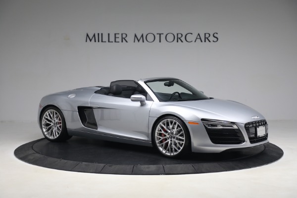 Used 2015 Audi R8 4.2 quattro Spyder for sale $149,900 at Alfa Romeo of Greenwich in Greenwich CT 06830 10