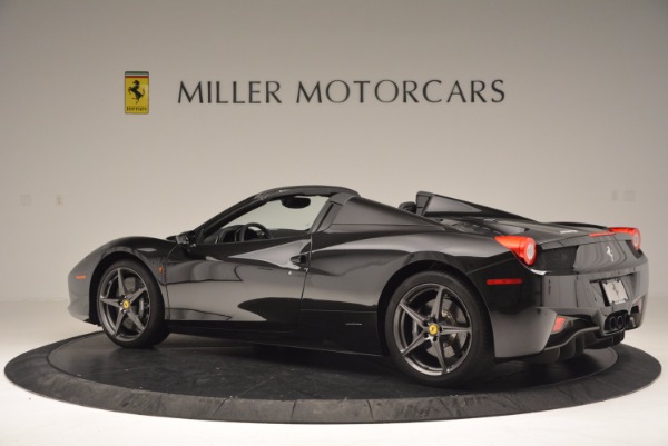 Used 2015 Ferrari 458 Spider for sale Sold at Alfa Romeo of Greenwich in Greenwich CT 06830 4