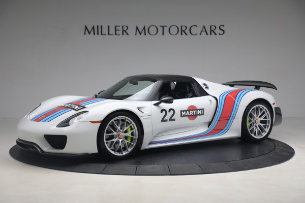 Used 2015 Porsche 918 Spyder for sale Call for price at Alfa Romeo of Greenwich in Greenwich CT 06830 13