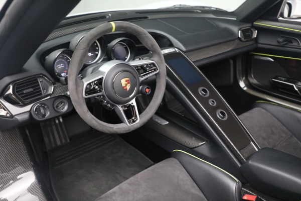 Used 2015 Porsche 918 Spyder for sale Call for price at Alfa Romeo of Greenwich in Greenwich CT 06830 19
