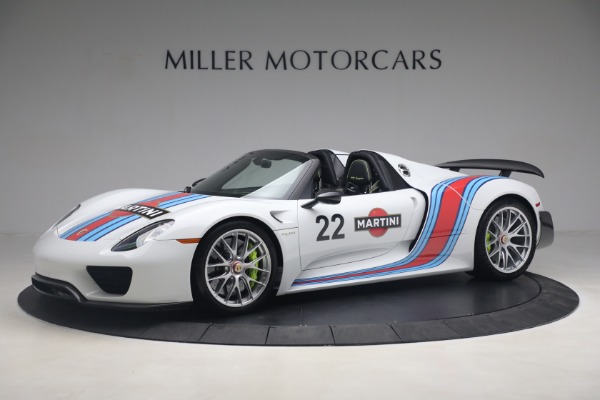 Used 2015 Porsche 918 Spyder for sale Call for price at Alfa Romeo of Greenwich in Greenwich CT 06830 2