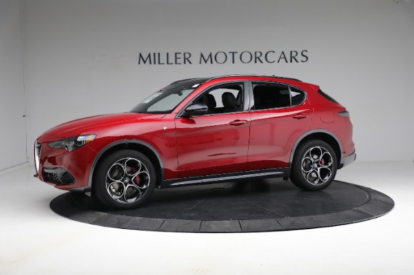 New 2024 Alfa Romeo Stelvio Ti for sale $54,320 at Alfa Romeo of Greenwich in Greenwich CT 06830 3