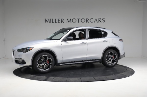 New 2024 Alfa Romeo Stelvio Ti for sale $55,230 at Alfa Romeo of Greenwich in Greenwich CT 06830 3
