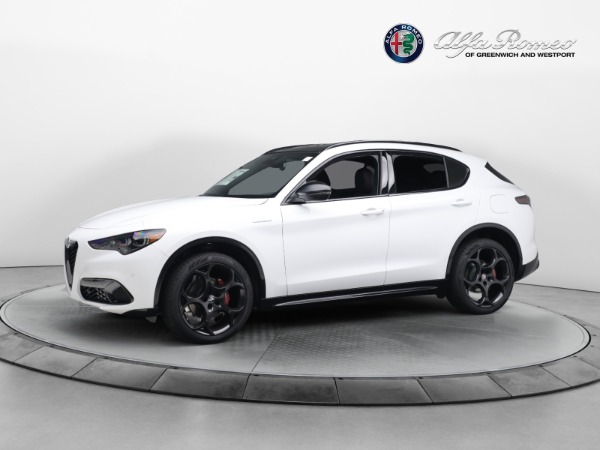 New 2024 Alfa Romeo Stelvio Veloce for sale $57,795 at Alfa Romeo of Greenwich in Greenwich CT 06830 1