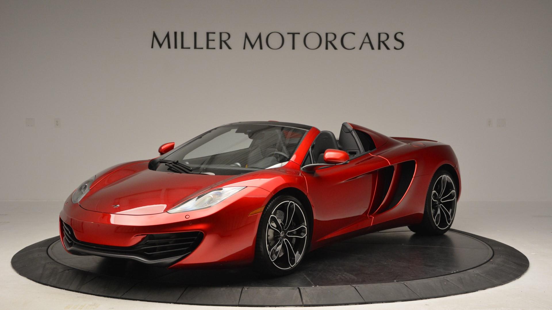 Used 2013 McLaren 12C Spider for sale Sold at Alfa Romeo of Greenwich in Greenwich CT 06830 1