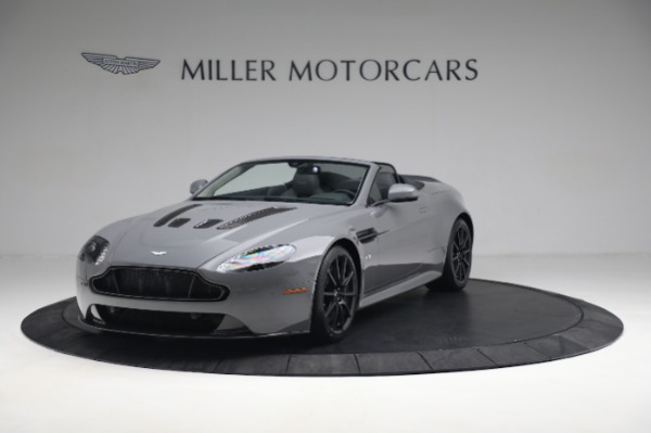 Used 2017 Aston Martin V12 Vantage S Roadster for sale Call for price at Alfa Romeo of Greenwich in Greenwich CT 06830 12