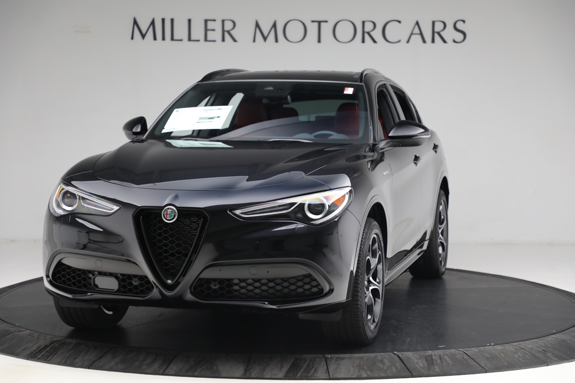 New 2023 Alfa Romeo Stelvio Veloce for sale $48,900 at Alfa Romeo of Greenwich in Greenwich CT 06830 1