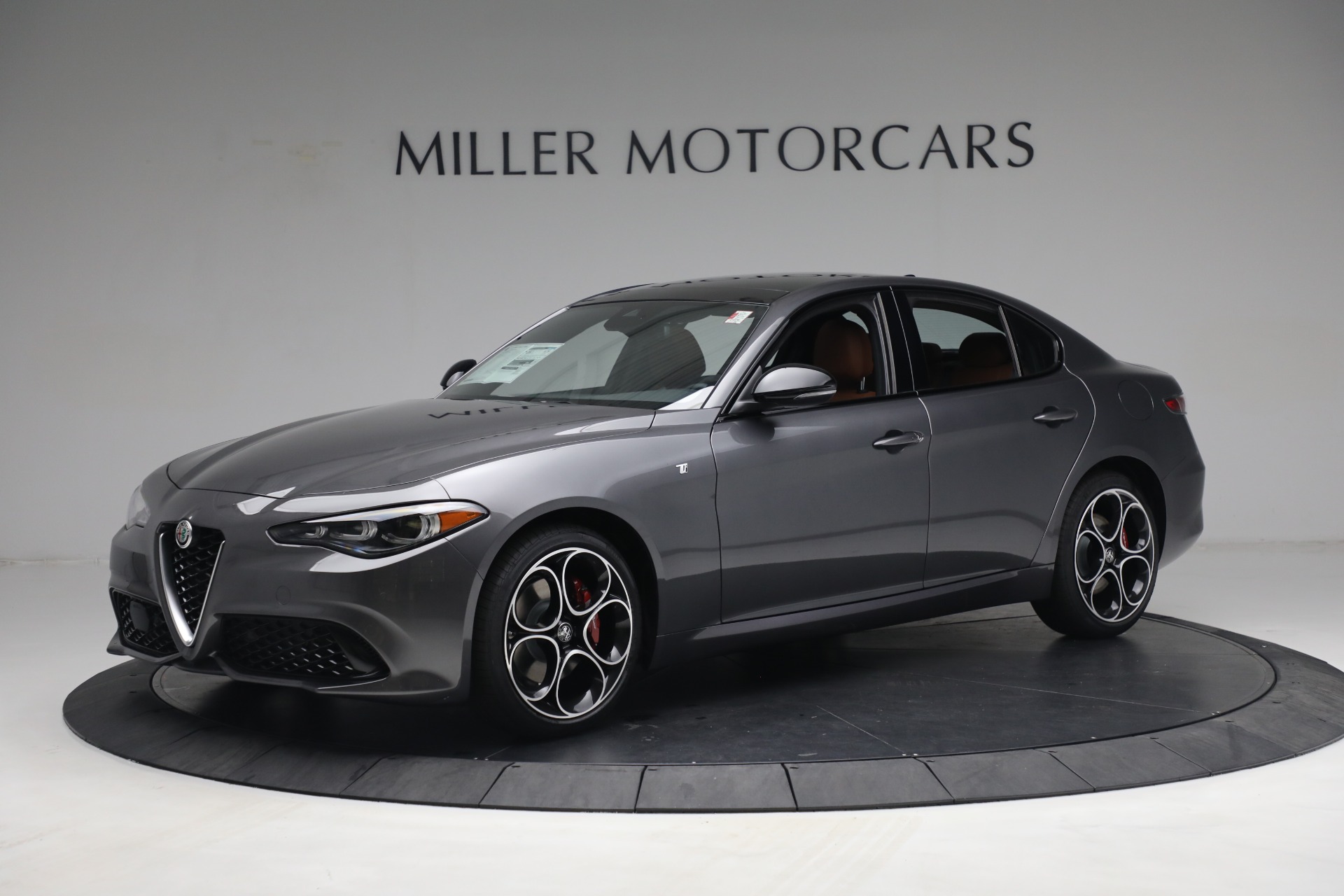 New 2024 Alfa Romeo Giulia Ti for sale $54,250 at Alfa Romeo of Greenwich in Greenwich CT 06830 1