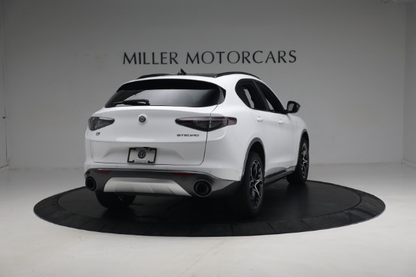 New 2024 Alfa Romeo Stelvio Ti for sale $54,570 at Alfa Romeo of Greenwich in Greenwich CT 06830 10