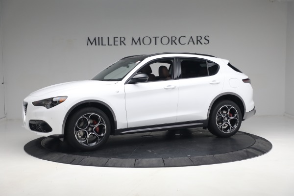 New 2024 Alfa Romeo Stelvio Ti for sale $54,570 at Alfa Romeo of Greenwich in Greenwich CT 06830 2