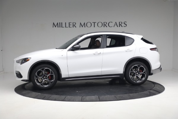 New 2024 Alfa Romeo Stelvio Ti for sale $54,570 at Alfa Romeo of Greenwich in Greenwich CT 06830 3