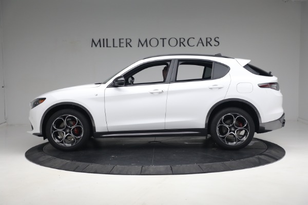 New 2024 Alfa Romeo Stelvio Ti for sale $54,570 at Alfa Romeo of Greenwich in Greenwich CT 06830 4