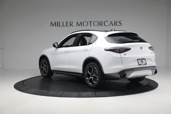 New 2024 Alfa Romeo Stelvio Ti for sale $54,570 at Alfa Romeo of Greenwich in Greenwich CT 06830 7