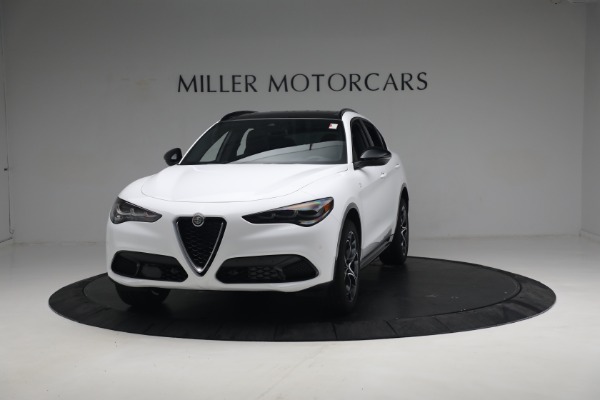 New 2024 Alfa Romeo Stelvio Ti for sale $54,570 at Alfa Romeo of Greenwich in Greenwich CT 06830 1