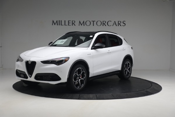 New 2024 Alfa Romeo Stelvio Veloce for sale $56,095 at Alfa Romeo of Greenwich in Greenwich CT 06830 2
