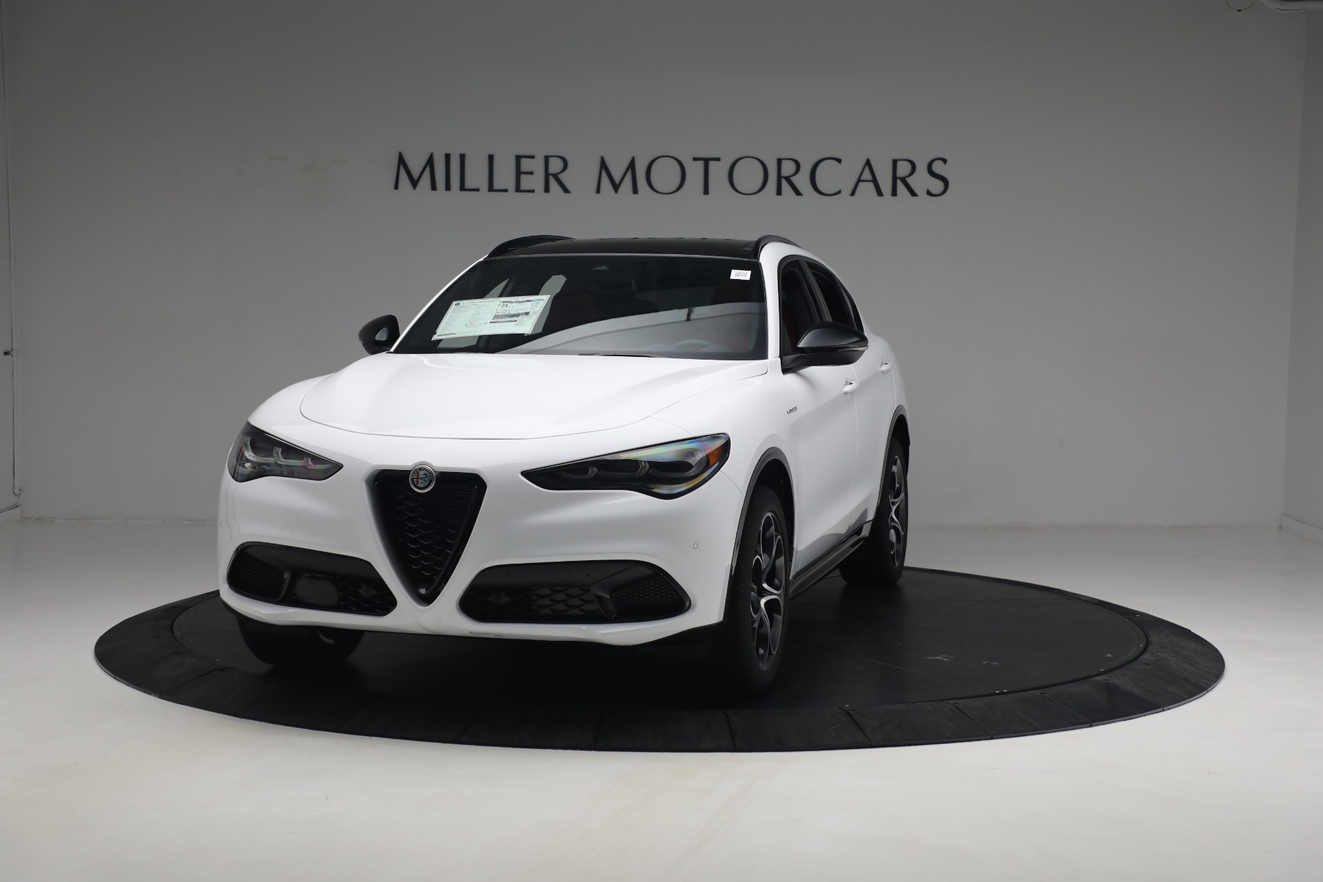 New 2024 Alfa Romeo Stelvio Veloce for sale $56,095 at Alfa Romeo of Greenwich in Greenwich CT 06830 1
