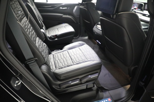 Used 2023 Cadillac Escalade-V for sale Call for price at Alfa Romeo of Greenwich in Greenwich CT 06830 18