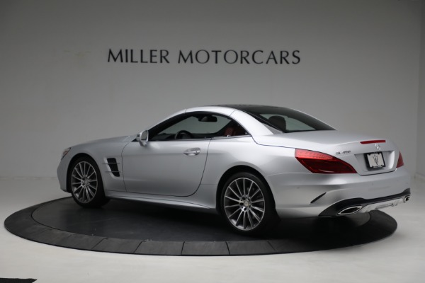 Used 2017 Mercedes-Benz SL-Class SL 450 for sale $62,900 at Alfa Romeo of Greenwich in Greenwich CT 06830 18