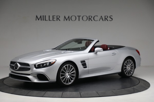 Used 2017 Mercedes-Benz SL-Class SL 450 for sale $62,900 at Alfa Romeo of Greenwich in Greenwich CT 06830 2