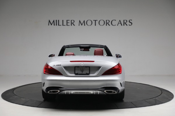Used 2017 Mercedes-Benz SL-Class SL 450 for sale $62,900 at Alfa Romeo of Greenwich in Greenwich CT 06830 7