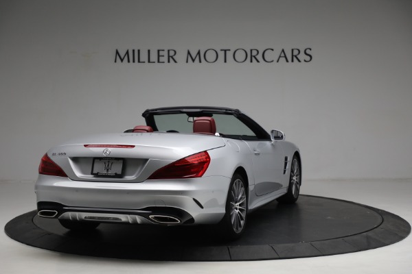 Used 2017 Mercedes-Benz SL-Class SL 450 for sale $62,900 at Alfa Romeo of Greenwich in Greenwich CT 06830 8