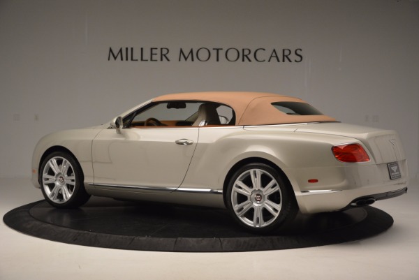 Used 2013 Bentley Continental GTC V8 for sale Sold at Alfa Romeo of Greenwich in Greenwich CT 06830 17