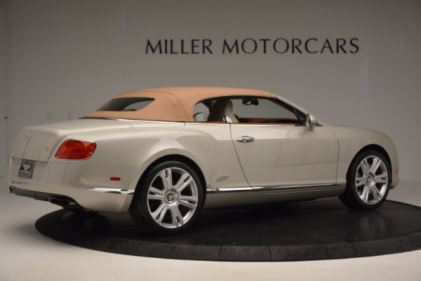 Used 2013 Bentley Continental GTC V8 for sale Sold at Alfa Romeo of Greenwich in Greenwich CT 06830 21