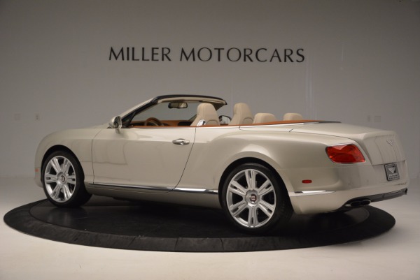 Used 2013 Bentley Continental GTC V8 for sale Sold at Alfa Romeo of Greenwich in Greenwich CT 06830 4