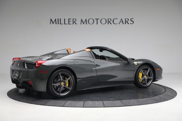 Used 2014 Ferrari 458 Spider for sale Sold at Alfa Romeo of Greenwich in Greenwich CT 06830 8
