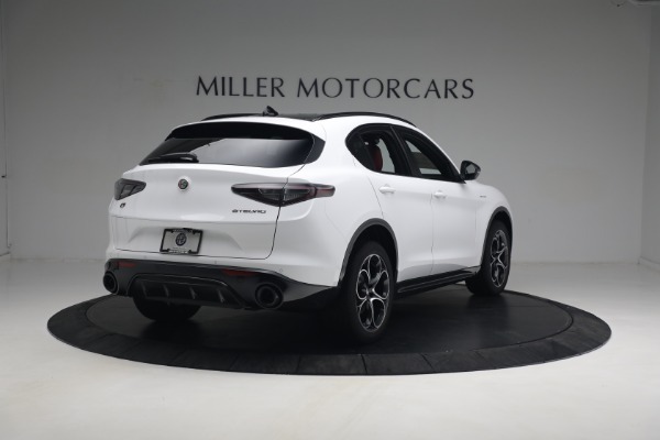 New 2024 Alfa Romeo Stelvio Ti for sale $56,696 at Alfa Romeo of Greenwich in Greenwich CT 06830 11