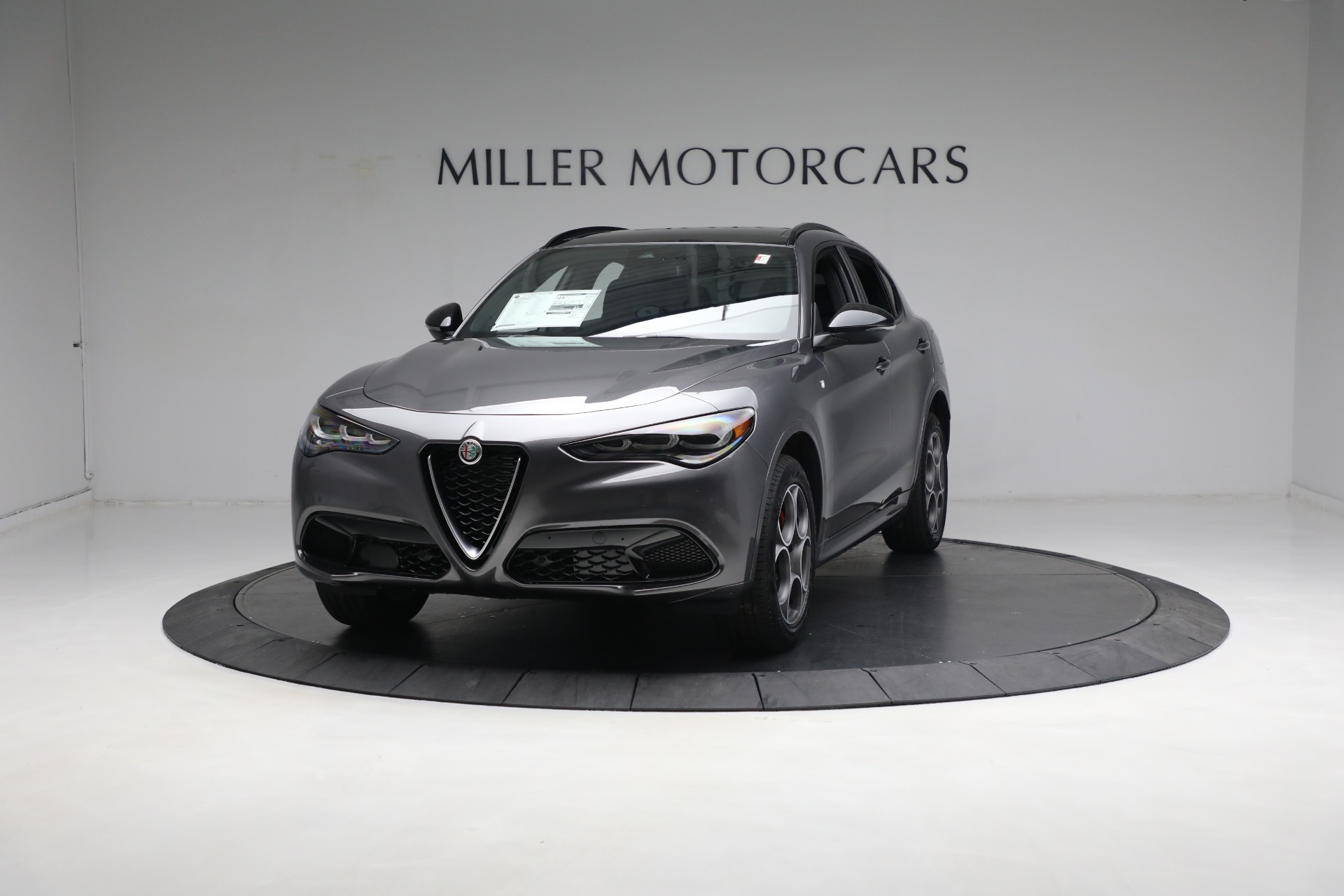 New 2024 Alfa Romeo Stelvio Ti for sale $53,330 at Alfa Romeo of Greenwich in Greenwich CT 06830 1