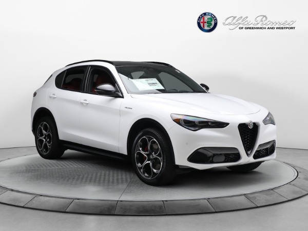 New 2024 Alfa Romeo Stelvio Veloce for sale $57,395 at Alfa Romeo of Greenwich in Greenwich CT 06830 20