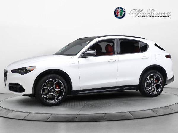 New 2024 Alfa Romeo Stelvio Veloce for sale $57,395 at Alfa Romeo of Greenwich in Greenwich CT 06830 1