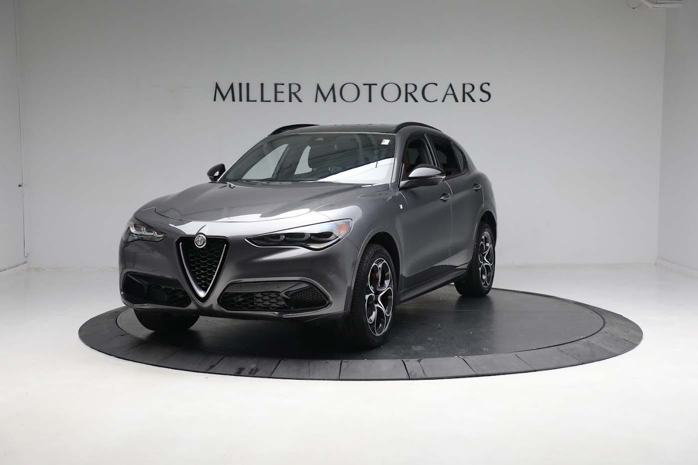 New 2024 Alfa Romeo Stelvio Ti for sale $58,680 at Alfa Romeo of Greenwich in Greenwich CT 06830 1