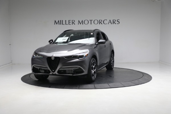 New 2024 Alfa Romeo Stelvio Veloce for sale $56,605 at Alfa Romeo of Greenwich in Greenwich CT 06830 1
