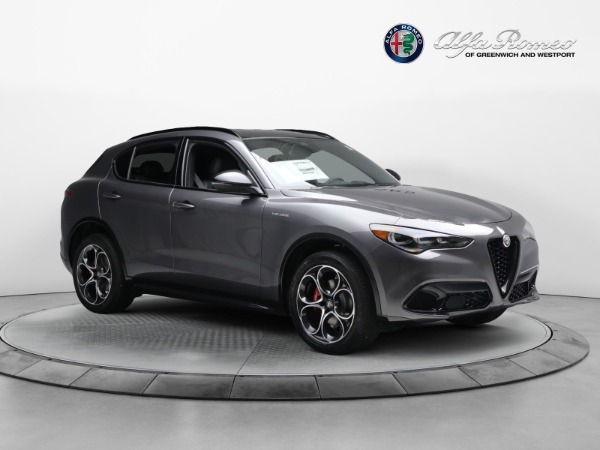 New 2024 Alfa Romeo Stelvio Veloce for sale $56,605 at Alfa Romeo of Greenwich in Greenwich CT 06830 17