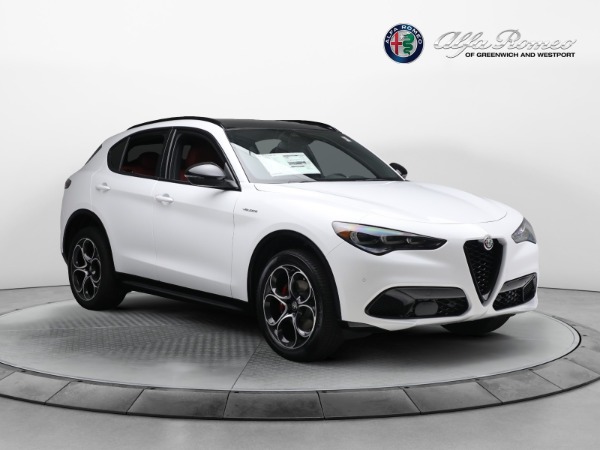 New 2024 Alfa Romeo Stelvio Veloce for sale $57,395 at Alfa Romeo of Greenwich in Greenwich CT 06830 19