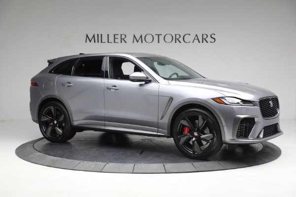 Used 2021 Jaguar F-PACE SVR for sale $71,900 at Alfa Romeo of Greenwich in Greenwich CT 06830 10